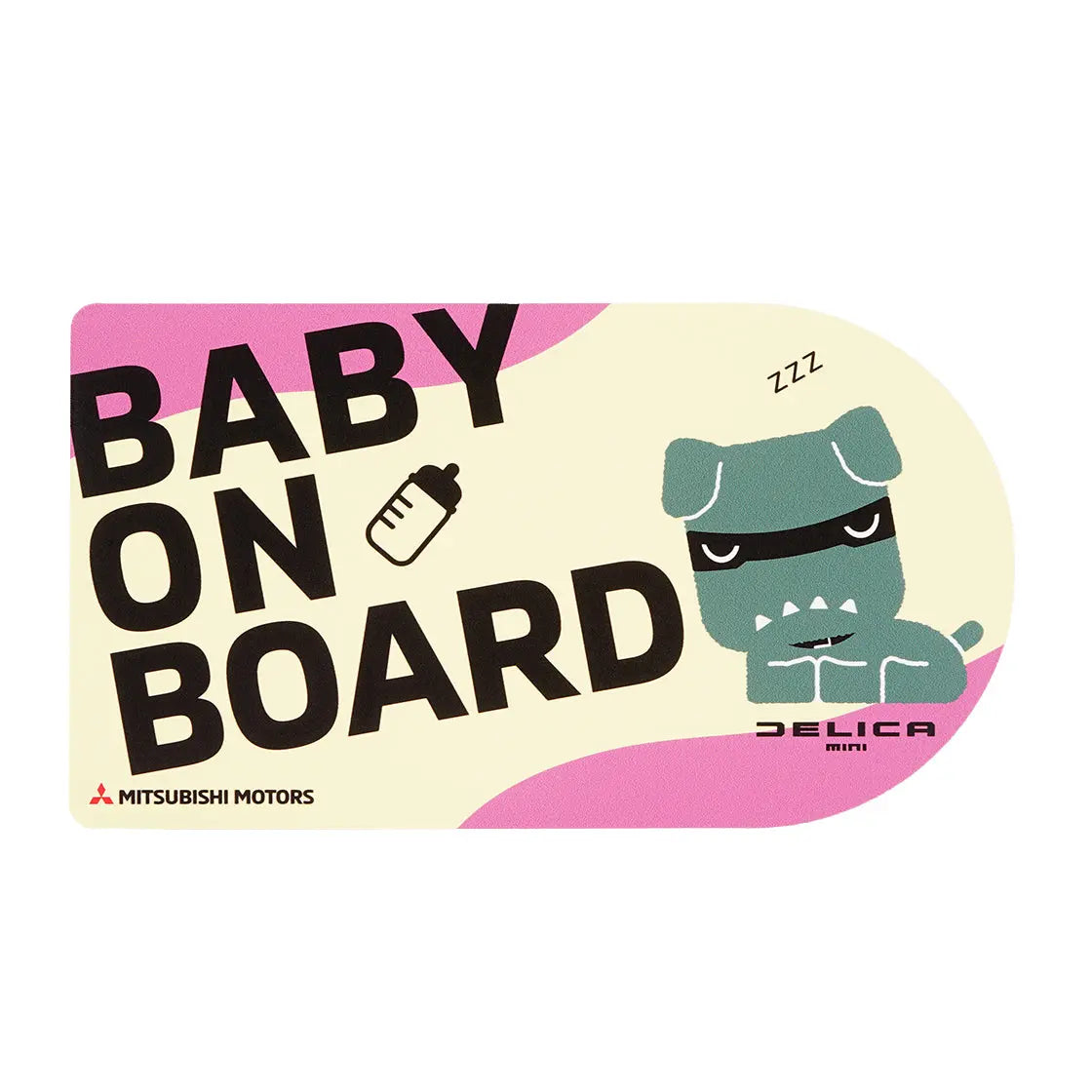 デリ丸。 マグネット「BABY ON BOARD」 – MITSUBISHI MOTORS ONLINE SHOP
