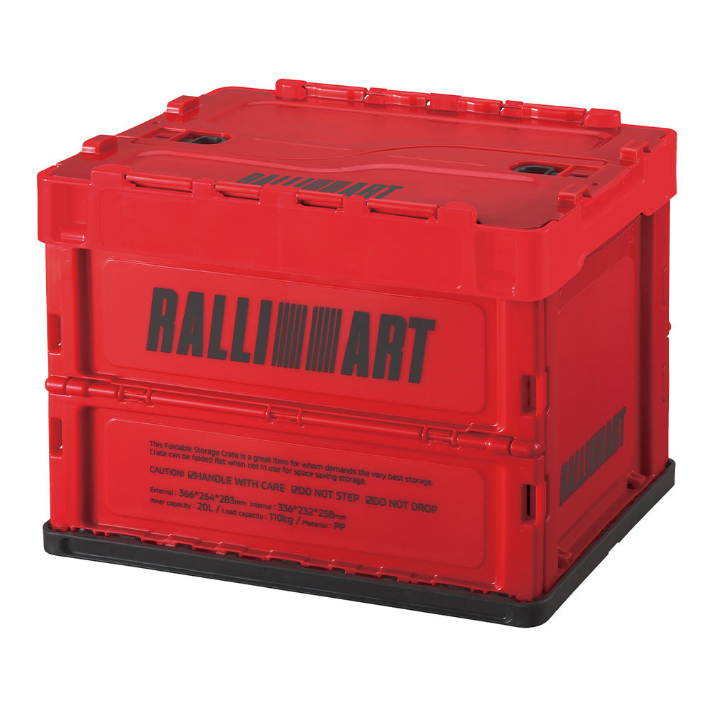 RALLIART 折りたたみコンテナボックス レッド 20L – MITSUBISHI MOTORS 