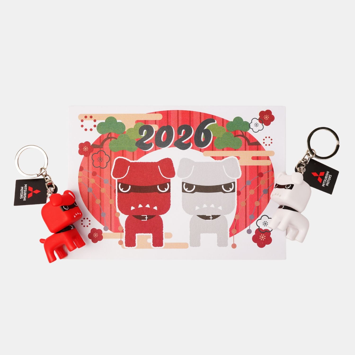 紅白デリ丸。キーホルダー – MITSUBISHI MOTORS ONLINE SHOP