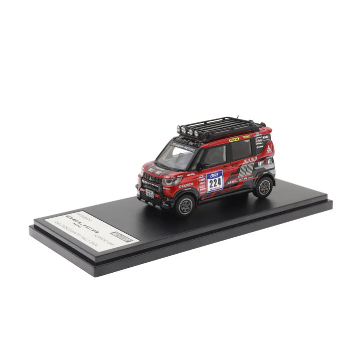 デリカミニ サポートカー Asia Cross Country Rally (2024) 1/43モデル