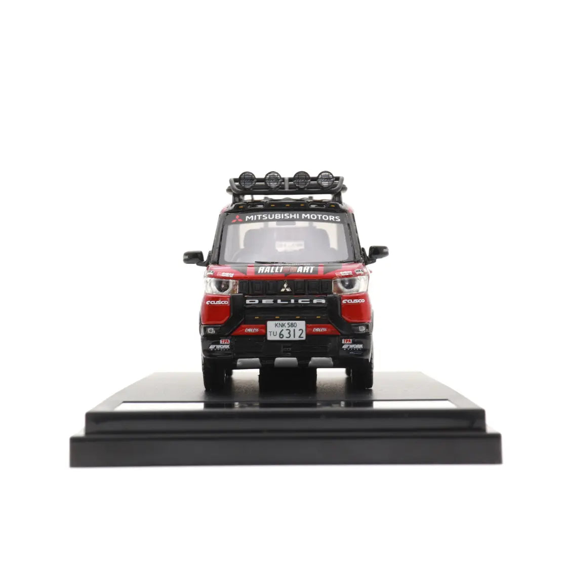 【仮】デリカミニ　サポートカー Asia Cross Country Rally (2024) 1/43モデルカー RALLIART Collection