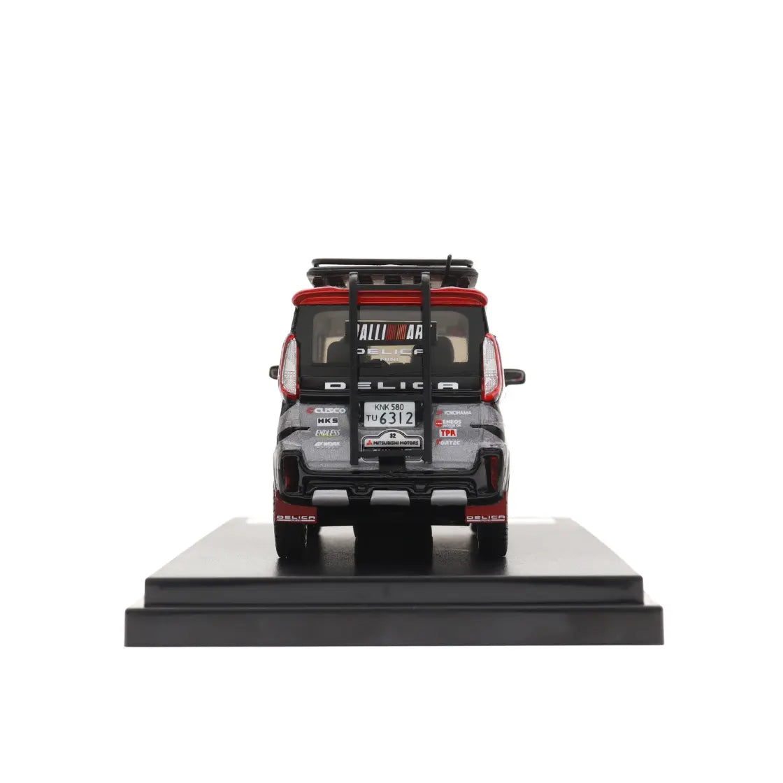 【仮】デリカミニ　サポートカー Asia Cross Country Rally (2024) 1/43モデルカー RALLIART Collection