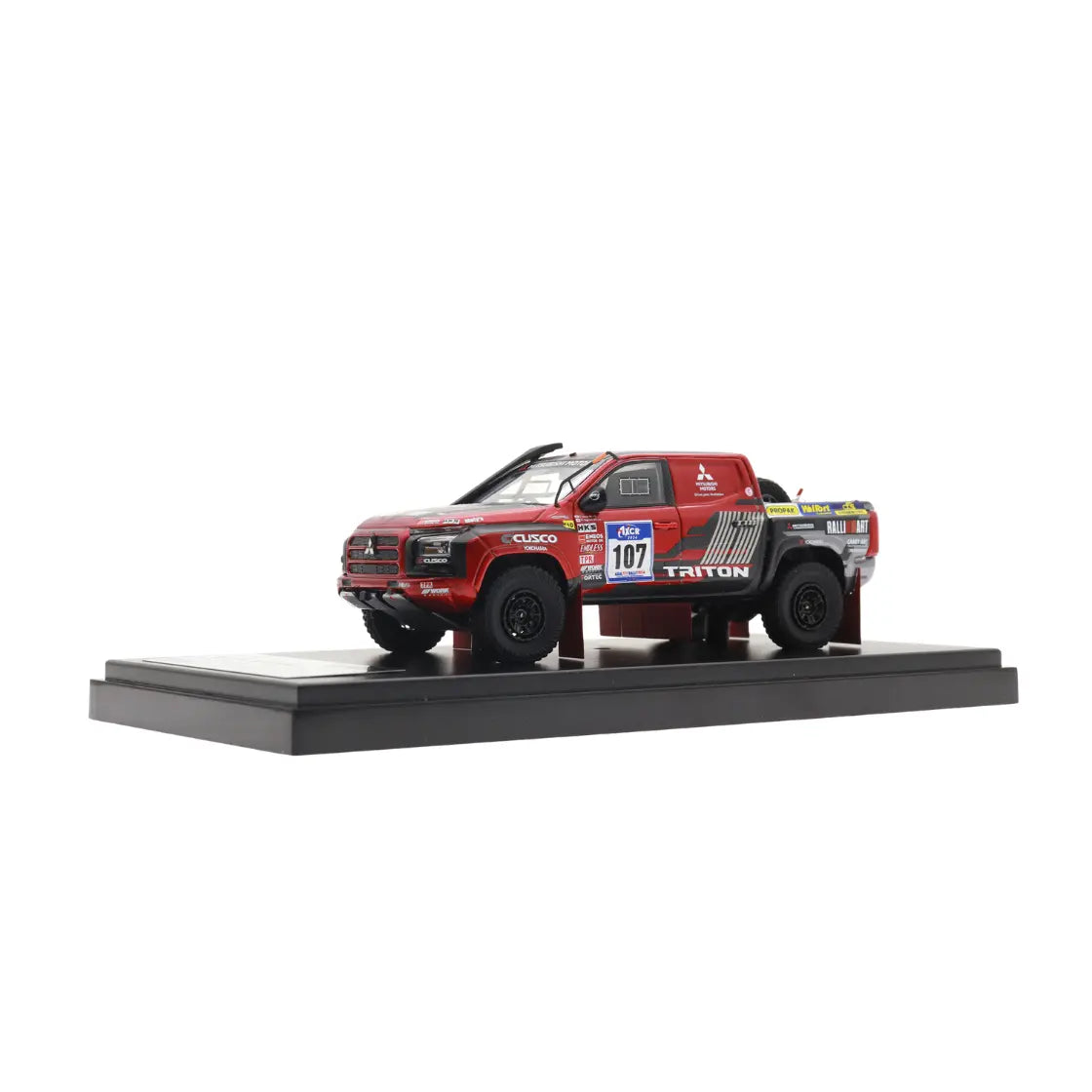 トライトンラリーカー  Asia Cross Country Rally (2024) 1/43モデルカー RALLIART Collection