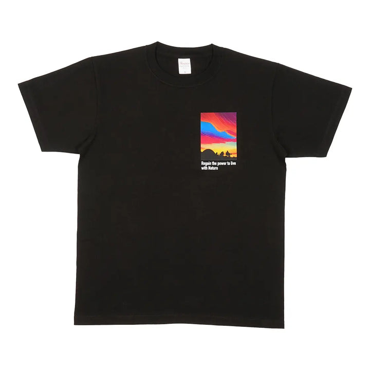 NOYAMA Tシャツ（オーロラ 黒） NOYAMA