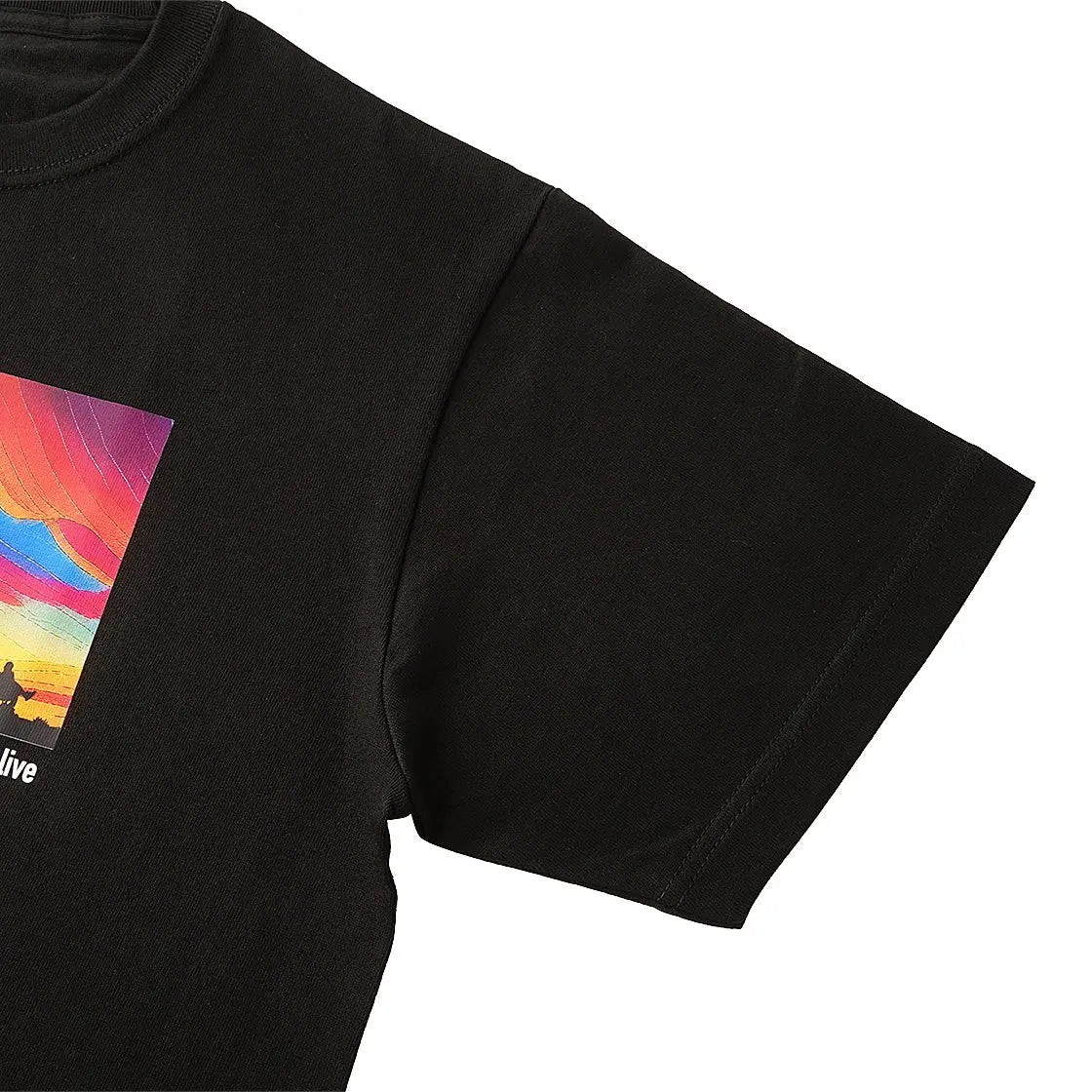 NOYAMA Tシャツ（オーロラ 黒） NOYAMA