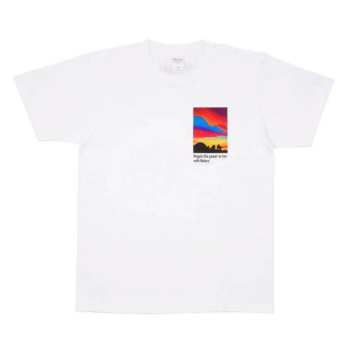 NOYAMA Tシャツ（オーロラ 白） NOYAMA