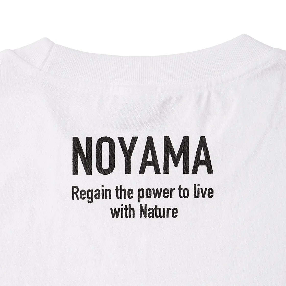 NOYAMA Tシャツ（オーロラ 白） NOYAMA