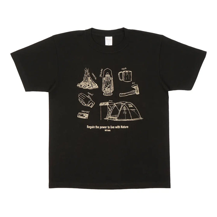 NOYAMA Tシャツ（CAMER CODE 黒） NOYAMA