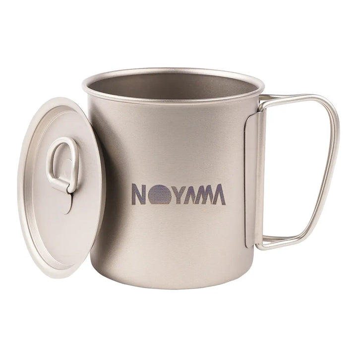 NOYAMA マグカップ300cc 蓋つき  (チタン製) NOYAMA